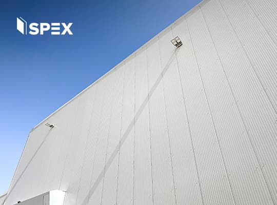 Installation of Emirates Industrial Panel's premium PIR insulated sandwich panels
